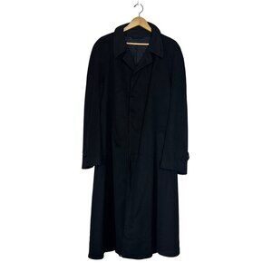 Cardinal of Canada Italian Cashmere Long David Trench Coat Mens Size 46R Classic
